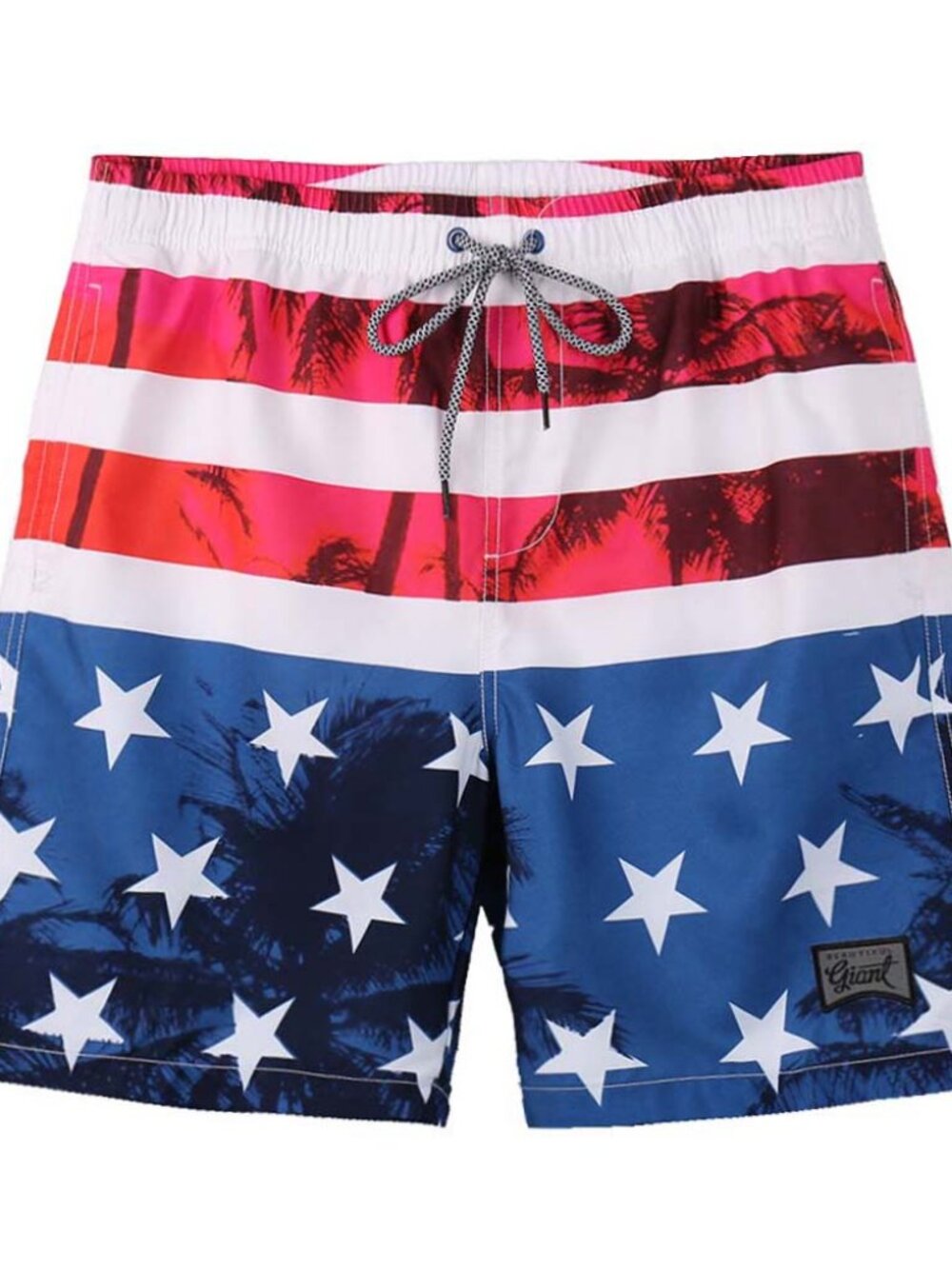 Men's Swim Trunks Quick Dry Hawaii Style Swimwear Size L